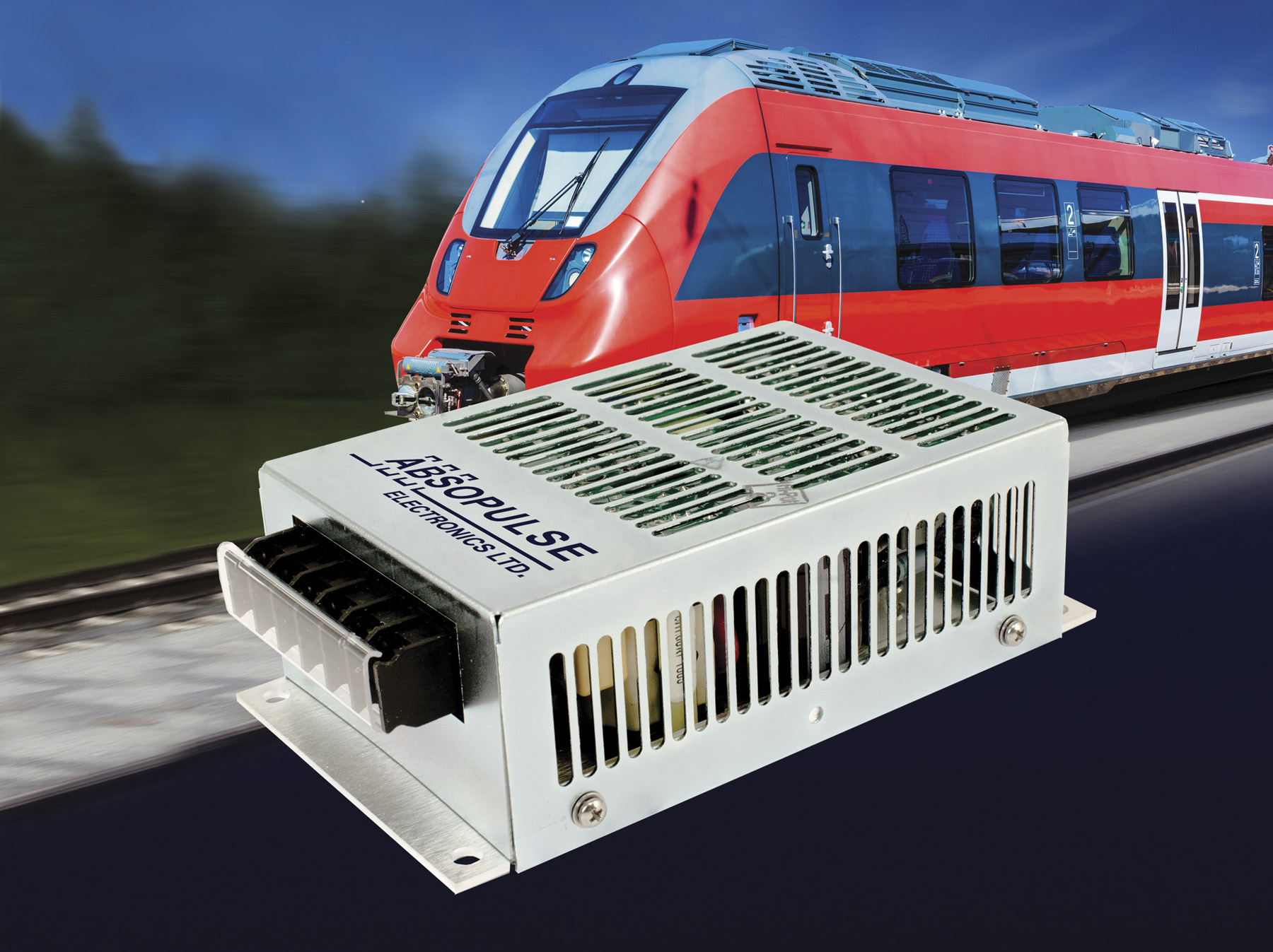 Railway DC-DC Converters Offer RIA12 Surge Withstand Capacity